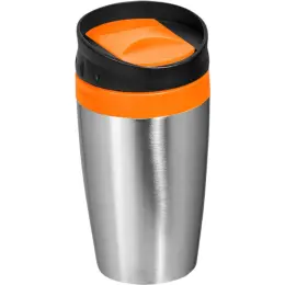 Altitude Vienna Stainless Steel & Plastic Double-Wall Tumbler Orange